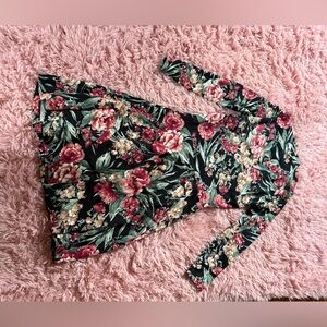 Floral Long Sleeve Dress
